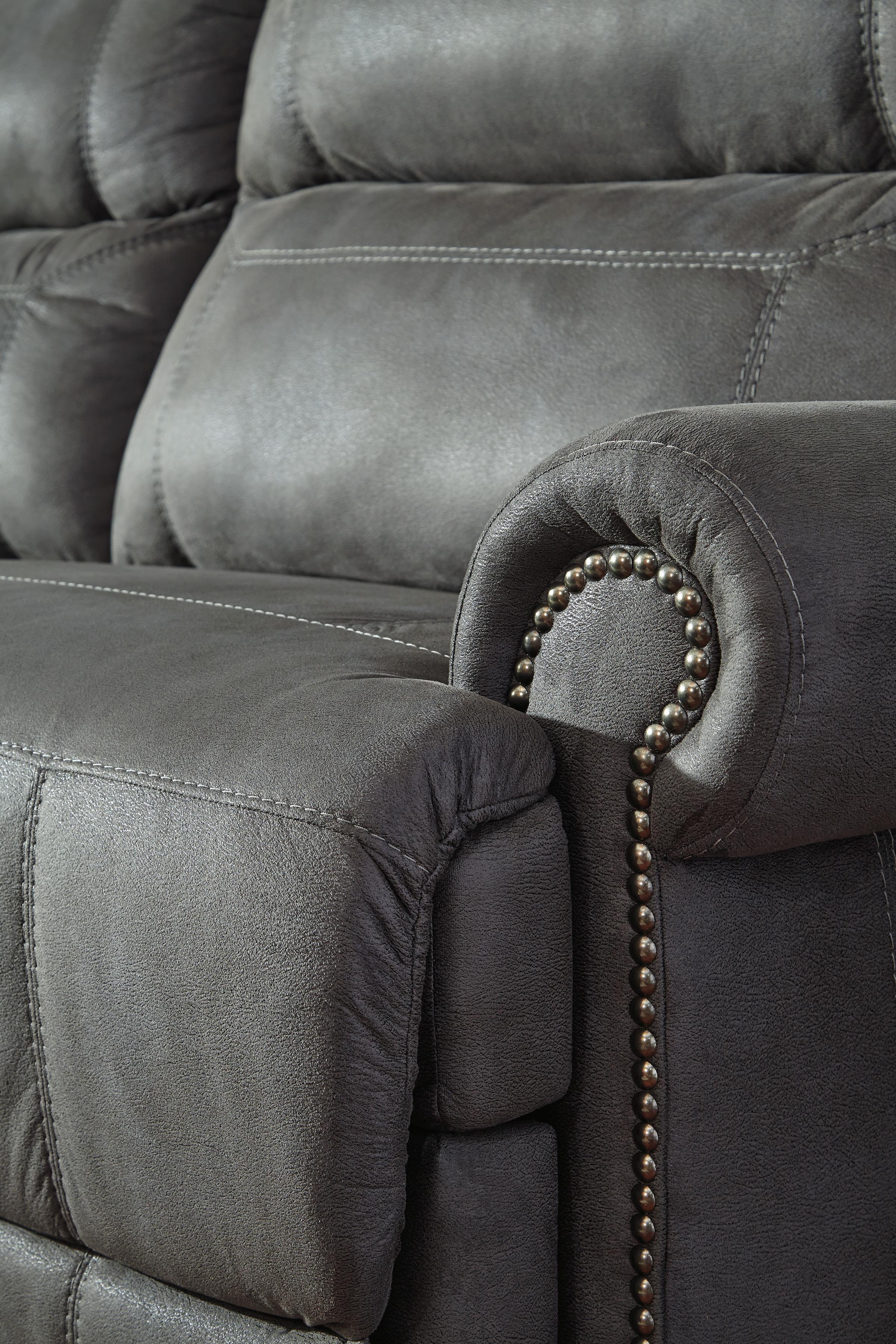 Ashley austere hot sale reclining sofa